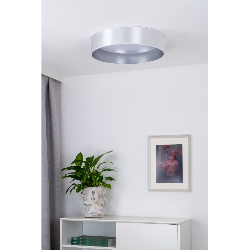 Duolla - LED-Deckenleuchte ROLLER LED/24W/230V d 45 cm silbern