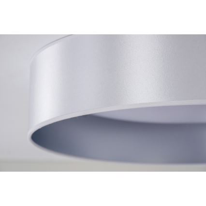 Duolla - LED-Deckenleuchte ROLLER LED/24W/230V d 45 cm silbern