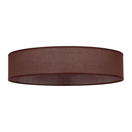Duolla - LED-Deckenleuchte ROLLER LED/24W/230V dunkel d 45 cm braun