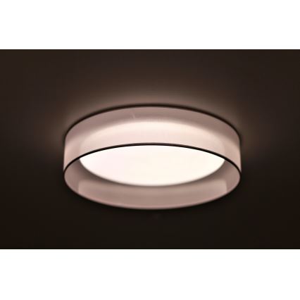 Duolla - LED-Deckenleuchte ROLLER LED/24W/230V Leuchte d 45 cm grau