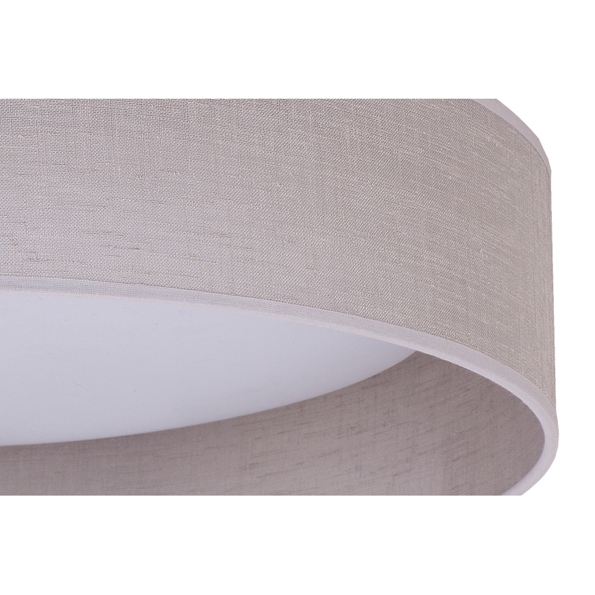 Duolla - LED-Deckenleuchte ROLLER LED/24W/230V Leuchte d 45 cm grau