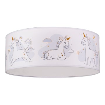 Duolla - LED Kinder-Deckenleuchte CORTINA LED/26W/230V Ø 40 cm 4000K