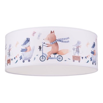 Duolla - LED Kinder-Deckenleuchte CORTINA LED/26W/230V Ø 40 cm 4000K