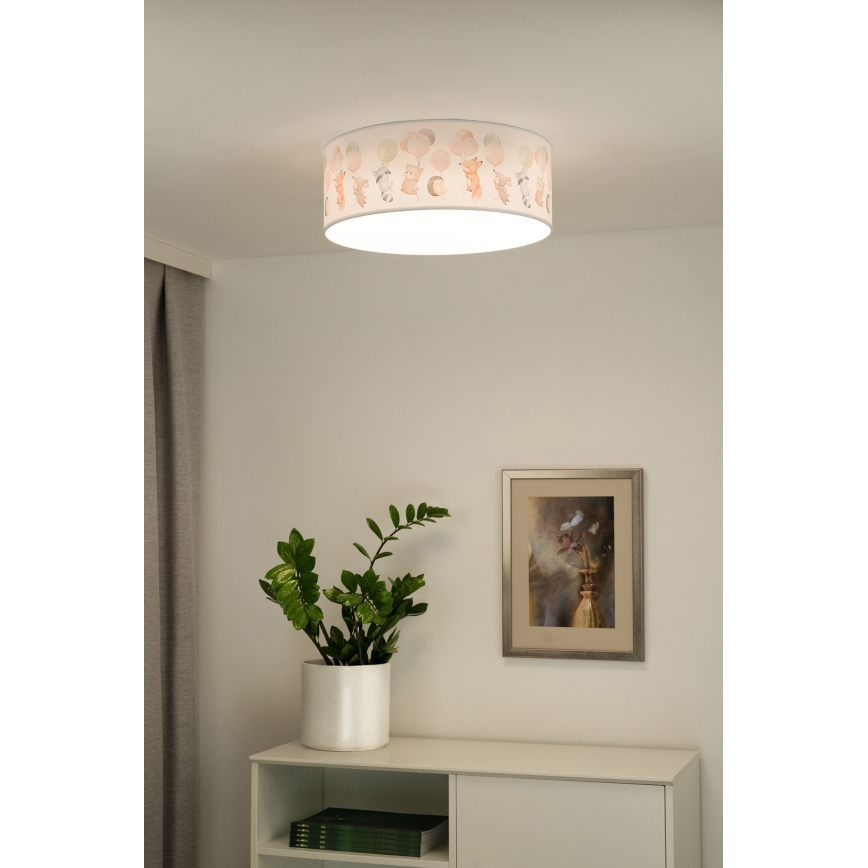 Duolla - LED Kinder-Deckenleuchte CORTINA LED/26W/230V Ø 40 cm 4000K