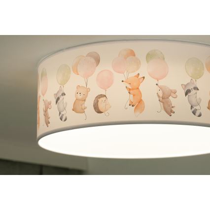 Duolla - LED Kinder-Deckenleuchte CORTINA LED/26W/230V Ø 40 cm 4000K