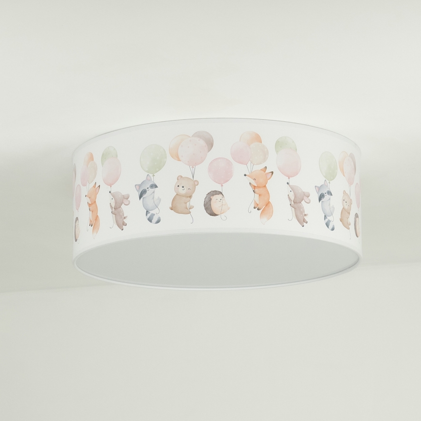 Duolla - LED Kinder-Deckenleuchte CORTINA LED/26W/230V Ø 40 cm 4000K