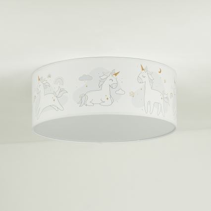 Duolla - LED Kinder-Deckenleuchte CORTINA LED/26W/230V Ø 40 cm 4000K