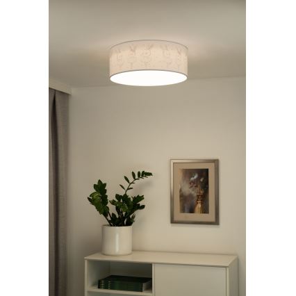 Duolla - LED Kinder-Deckenleuchte CORTINA LED/26W/230V Ø 40 cm 4000K