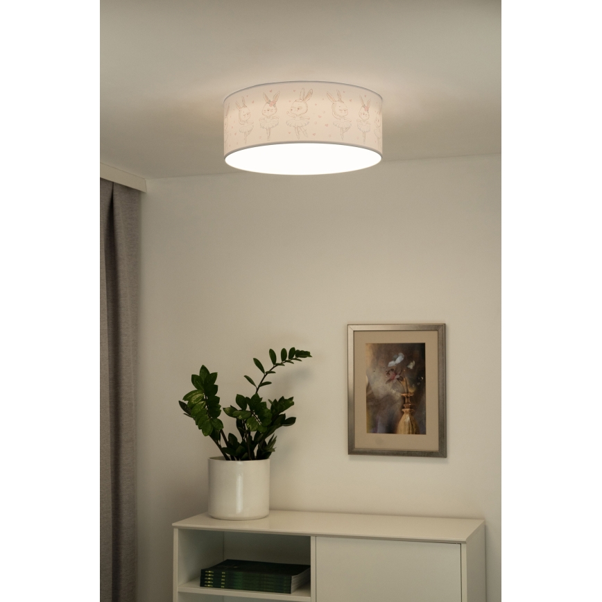 Duolla - LED Kinder-Deckenleuchte CORTINA LED/26W/230V Ø 40 cm 4000K