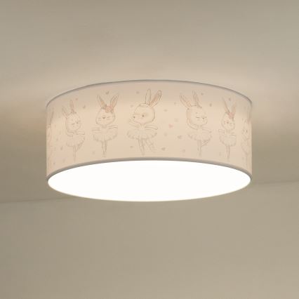 Duolla - LED Kinder-Deckenleuchte CORTINA LED/26W/230V Ø 40 cm 4000K