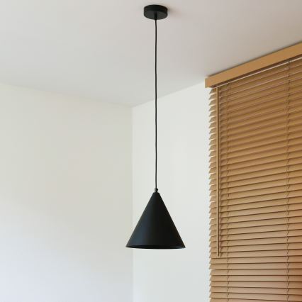 Duolla - Pendelleuchte an Kabel IRONLINE 1xG9/3W/230V Ø 25 cm schwarz