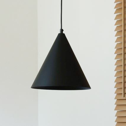 Duolla - Pendelleuchte an Kabel IRONLINE 1xG9/3W/230V Ø 25 cm schwarz