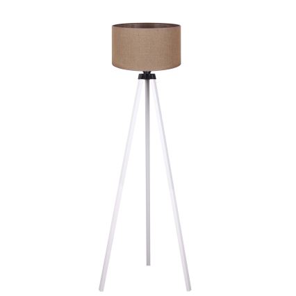 Duolla - Stehleuchte 1xE27/60W/230V d 44 cm braun/weiß