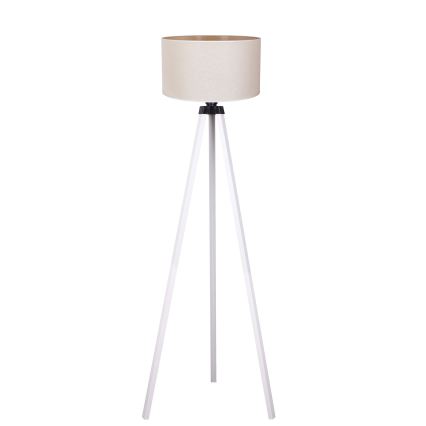 Duolla - Stehleuchte 1xE27/60W/230V d 44 cm cremefarben/weiß