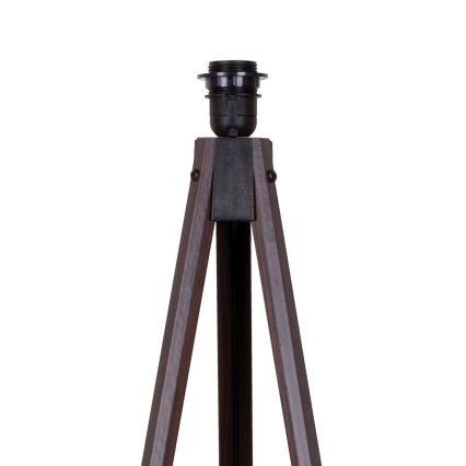 Duolla - Stehleuchte 1xE27/60W/230V d 44 cm cremefarben/Wenge