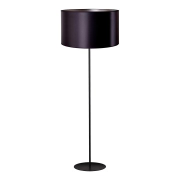 Duolla - Stehleuchte CANNES 1xE27/15W/230V d 45 cm schwarz/silbern