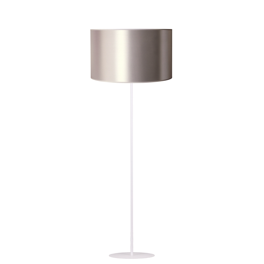 Duolla - Stehleuchte CANNES 1xE27/15W/230V d 45 cm silbern/kupfern/weiß