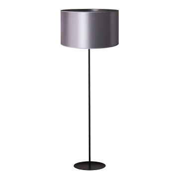 Duolla - Stehleuchte CANNES 1xE27/15W/230V d 45 cm silbern/schwarz