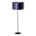 Duolla - Stehleuchte CANNES 1xE27/15W/230V d 45 cm violett/silbern/schwarz