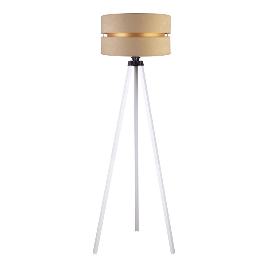 Duolla - Stehleuchte DUO 1xE27/60W/230V d 44 cm beige/weiß