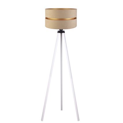 Duolla - Stehleuchte DUO 1xE27/60W/230V d 44 cm beige/weiß