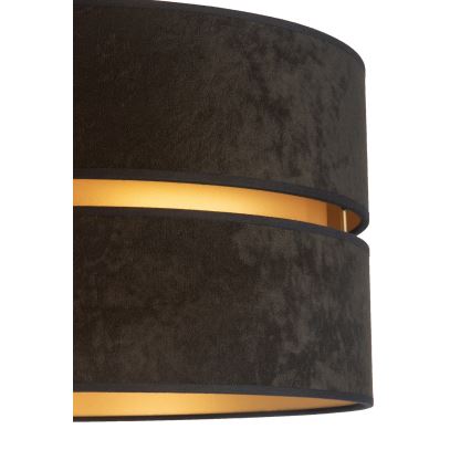 Duolla - Stehleuchte DUO 1xE27/60W/230V d 44 cm schwarz/beige