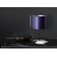 Duolla - Tischlampe CANNES 1xE14/15W/230V 20 cm blau/silbern/schwarz