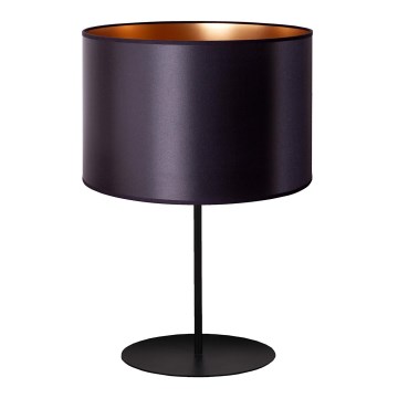 Duolla - Tischleuchte CANNES 1xE14/15W/230V d 20 cm schwarz/kupfern