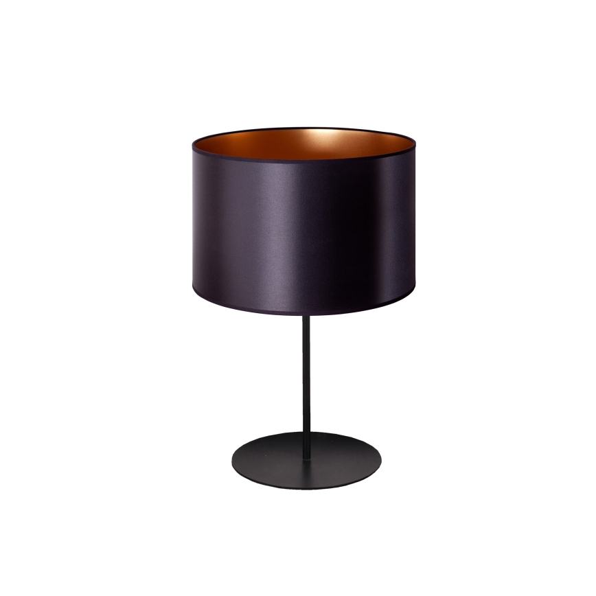 Duolla - Tischleuchte CANNES 1xE14/15W/230V d 20 cm schwarz/kupfern