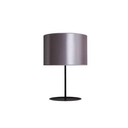 Duolla - Tischleuchte CANNES 1xE14/15W/230V d 20 cm silbern/schwarz