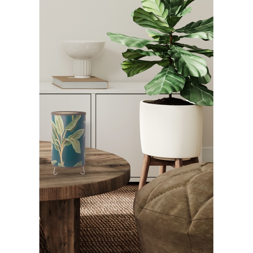 Duolla - Tischleuchte GOLD LEAVES 1xE14/15W/230V d 12,5 cm