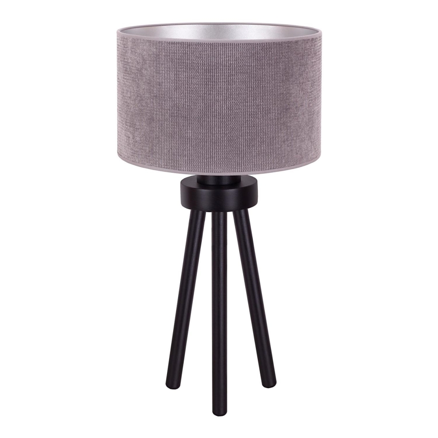 Duolla - Tischleuchte LYON 1xE27/15W/230V d 30 cm grau