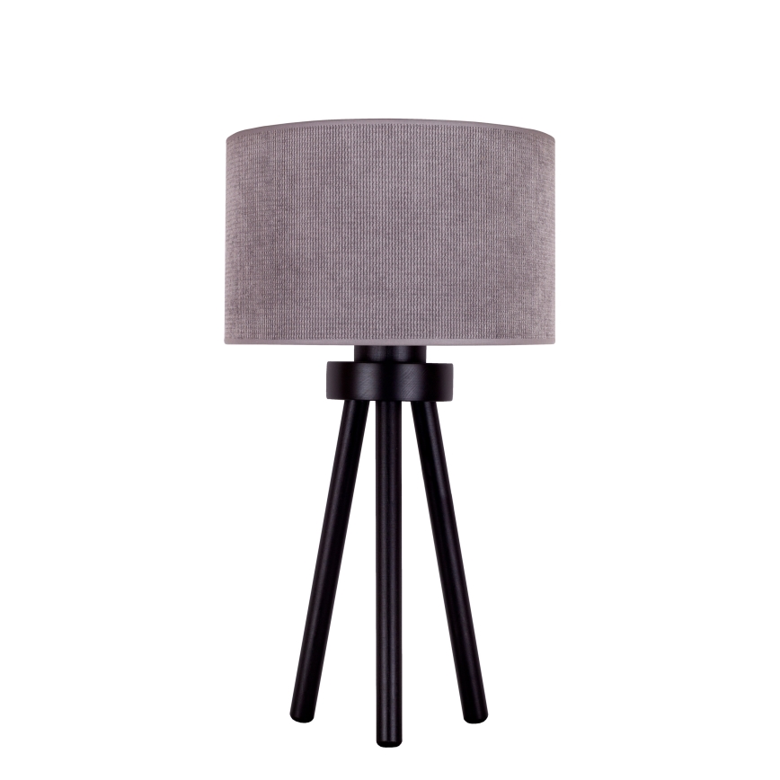 Duolla - Tischleuchte LYON 1xE27/15W/230V d 30 cm grau