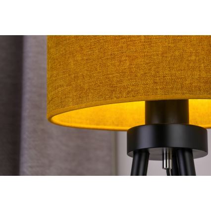 Duolla - Tischleuchte OVAL 1xE27/15W/230V d 30 cm braun