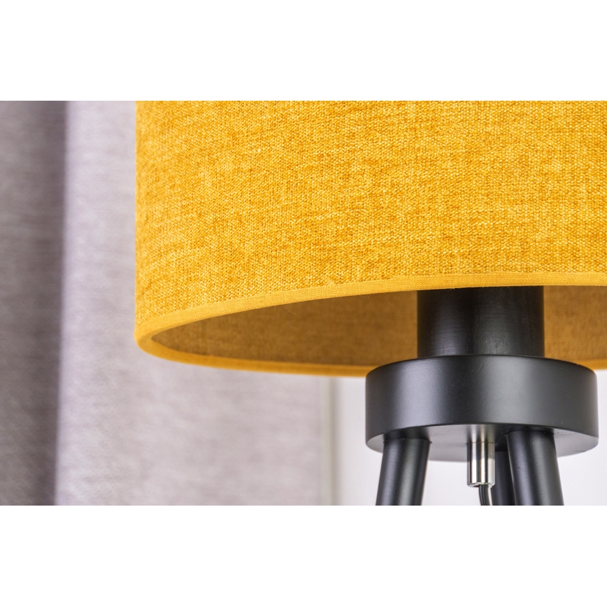 Duolla - Tischleuchte OVAL 1xE27/15W/230V d 30 cm braun
