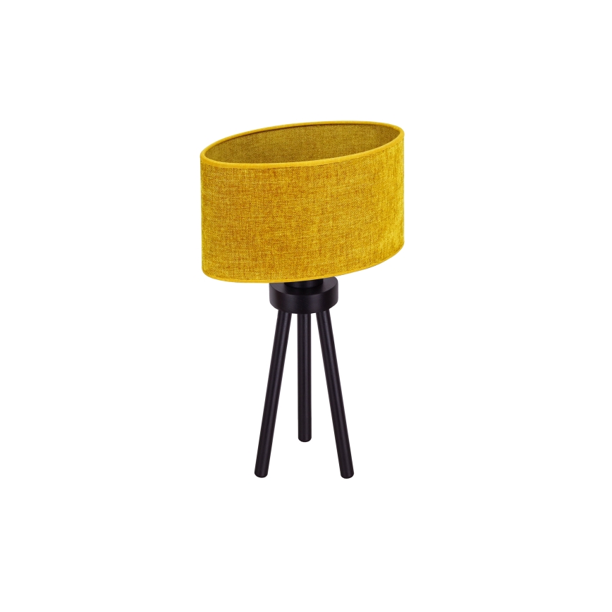 Duolla - Tischleuchte OVAL 1xE27/15W/230V d 30 cm braun