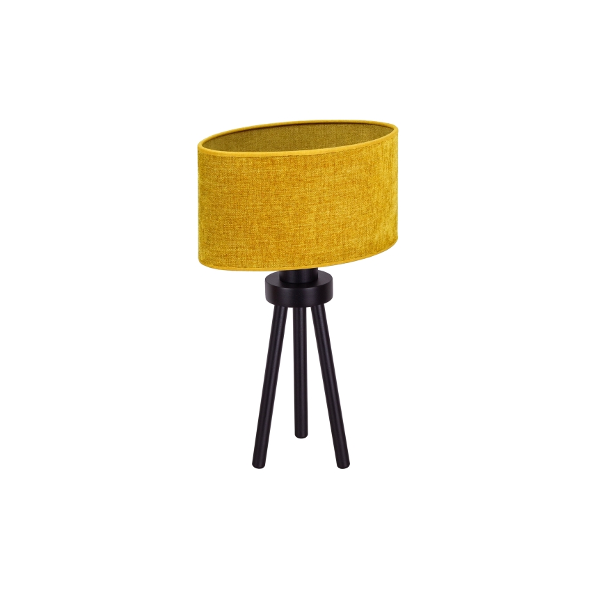 Duolla - Tischleuchte OVAL 1xE27/15W/230V d 30 cm braun