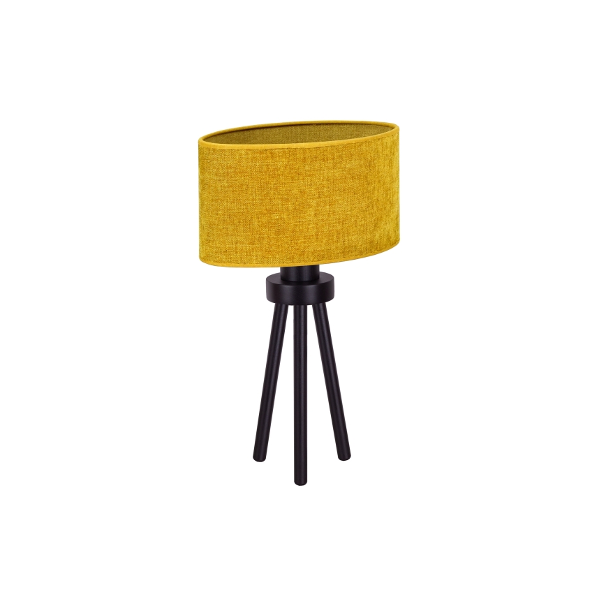Duolla - Tischleuchte OVAL 1xE27/15W/230V d 30 cm braun