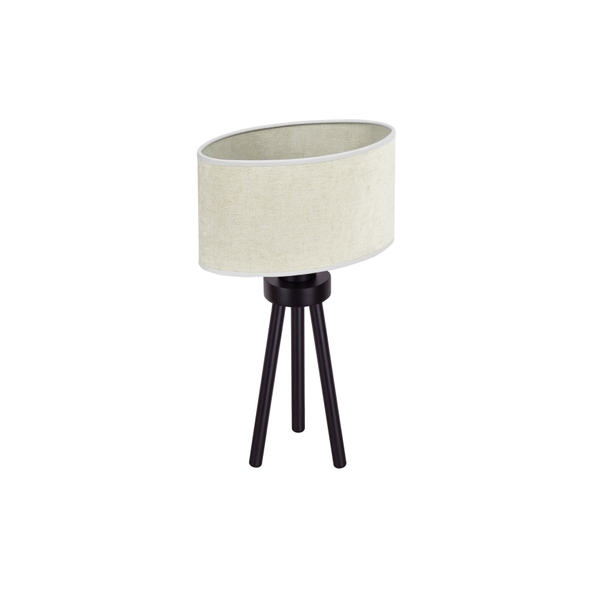 Duolla - Tischleuchte OVAL 1xE27/15W/230V d 30 cm grau
