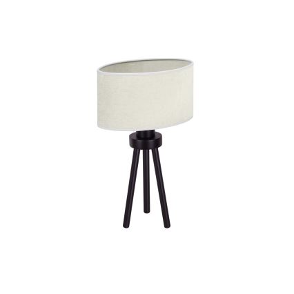 Duolla - Tischleuchte OVAL 1xE27/15W/230V d 30 cm grau