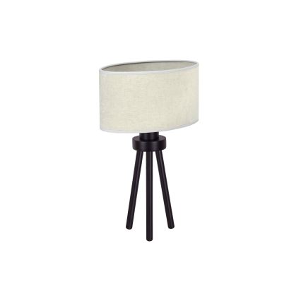 Duolla - Tischleuchte OVAL 1xE27/15W/230V d 30 cm grau
