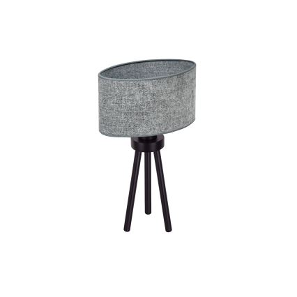 Duolla - Tischleuchte OVAL 1xE27/15W/230V d 30 cm grau