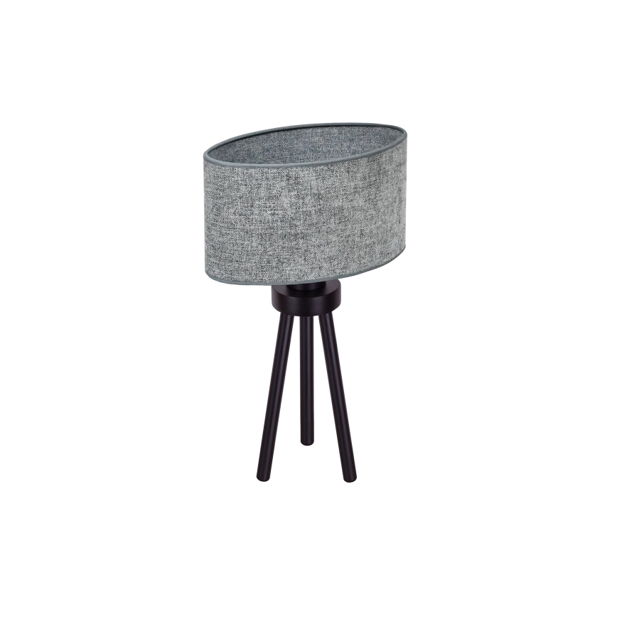 Duolla - Tischleuchte OVAL 1xE27/15W/230V d 30 cm grau