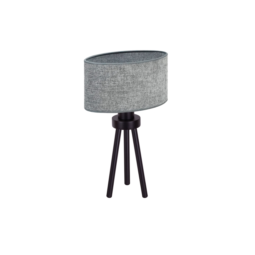 Duolla - Tischleuchte OVAL 1xE27/15W/230V d 30 cm grau