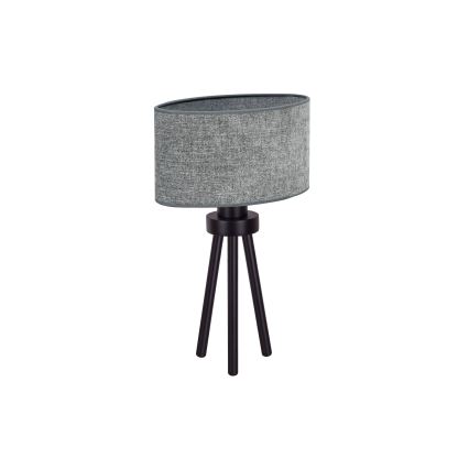 Duolla - Tischleuchte OVAL 1xE27/15W/230V d 30 cm grau