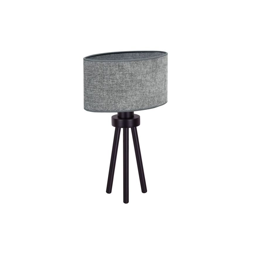 Duolla - Tischleuchte OVAL 1xE27/15W/230V d 30 cm grau