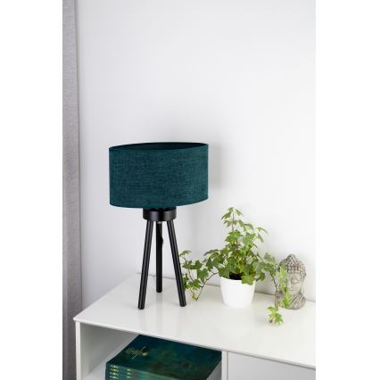 Duolla - Tischleuchte OVAL 1xE27/15W/230V d 30 cm grün