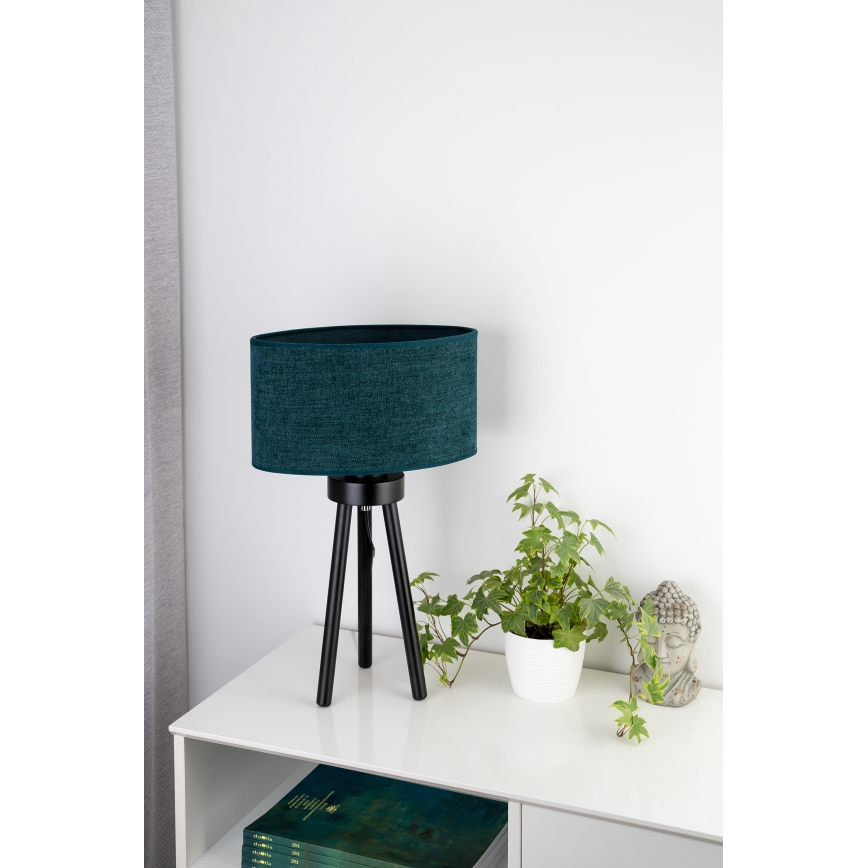 Duolla - Tischleuchte OVAL 1xE27/15W/230V d 30 cm grün