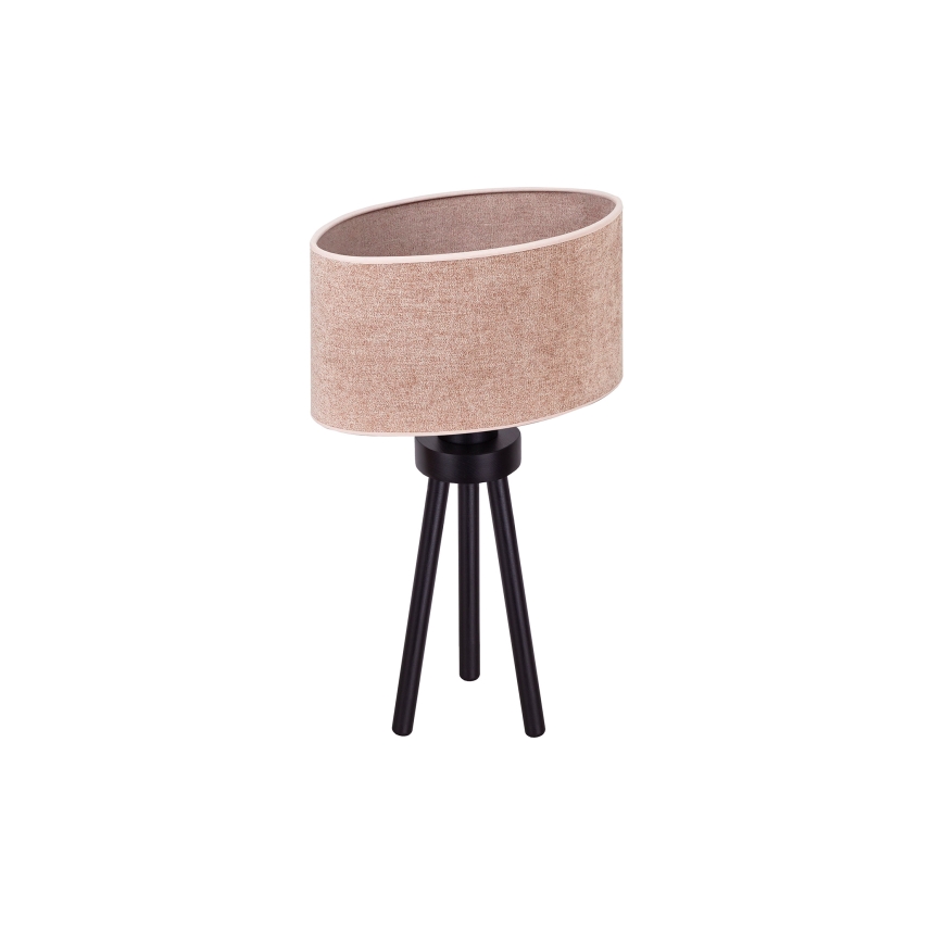 Duolla - Tischleuchte OVAL 1xE27/15W/230V d 30 cm rosa