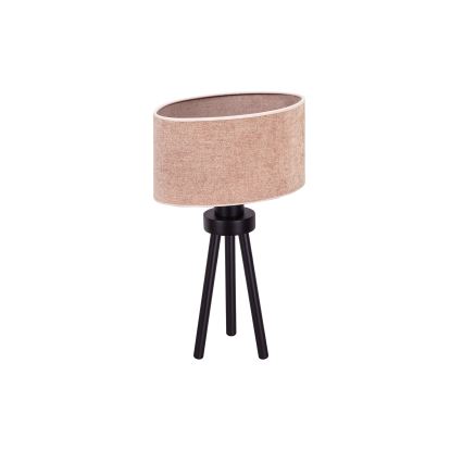 Duolla - Tischleuchte OVAL 1xE27/15W/230V d 30 cm rosa